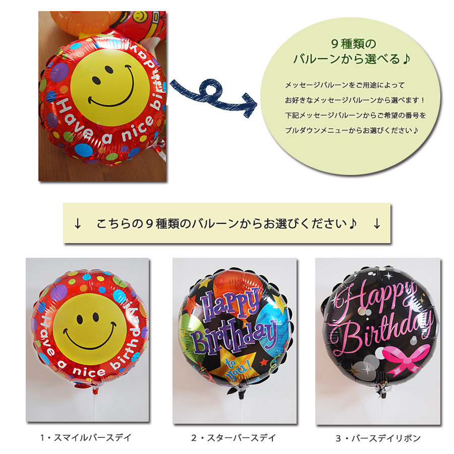 スティックバルーン5本セット それいけアンパンマン