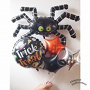 スティックバルーン5本セット　ハロウィン with スパイダー