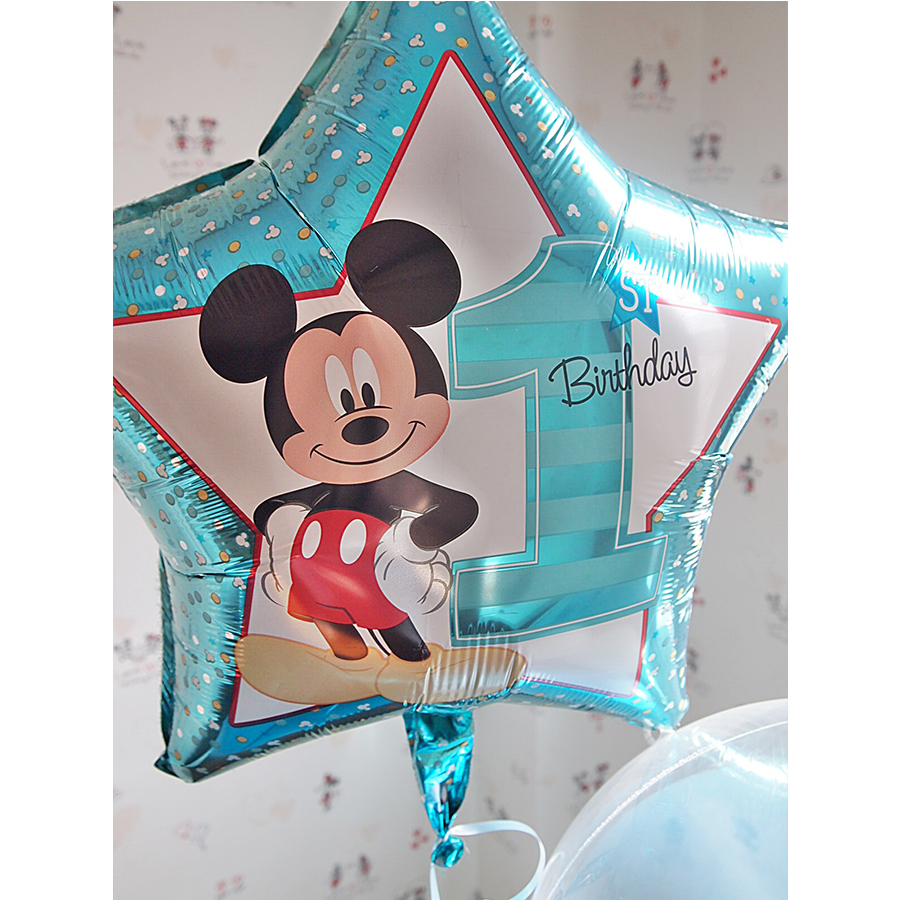 ヘリウムバルーン ミッキー1st BD 3b