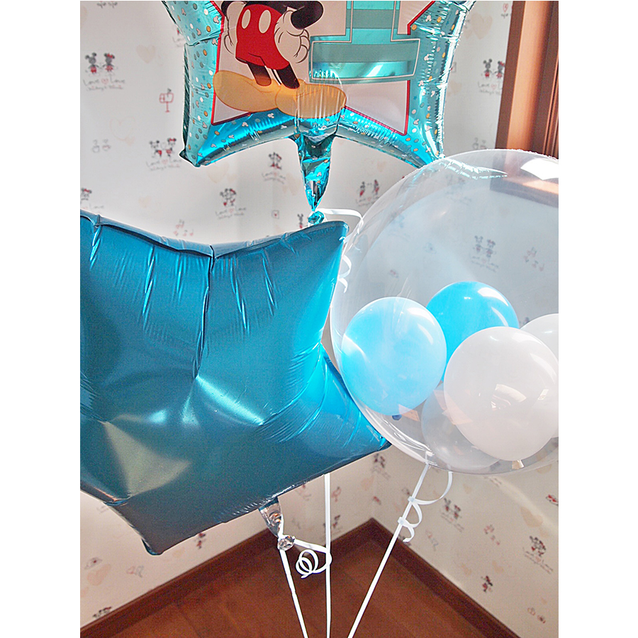 ヘリウムバルーン ミッキー1st BD 3b
