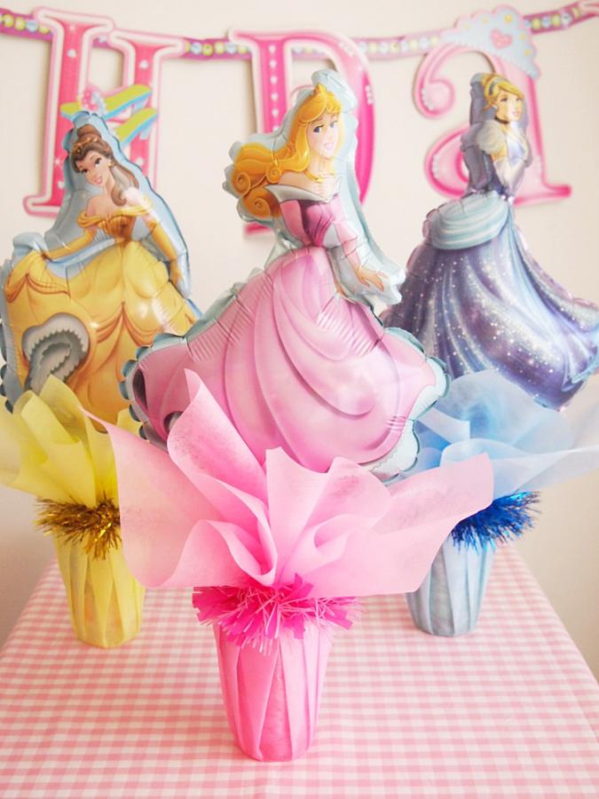 バルーンポット　プリンセス勢揃い