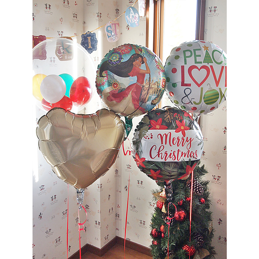 クリスマスパーティバルーン エレナとクリスマス♪5b